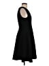 Theory 100% Polyester Solid Black Cocktail Dress Size 2 - photo 4