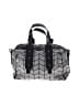 Patrizia Luca Chevron-herringbone Gray Satchel One size - photo 3