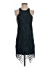 Express 100% Nylon Teal Cocktail Dress Size XS - photo 1