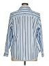 Talbots Stripes Blue Long Sleeve Button-Down Shirt Size 16 - photo 2
