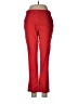 Theory Red Linen Pants Size 6 - photo 1