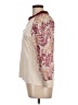 Tiny 100% Rayon Burgundy 3/4 Sleeve Blouse Size L - photo 5