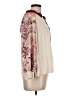 Tiny 100% Rayon Burgundy 3/4 Sleeve Blouse Size L - photo 4