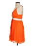 Keepsake 100% Polyester Color Block Orange Cocktail Dress Size S - photo 5