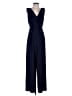 Boden 100% Polyester Solid Blue Jumpsuit Size 4 - photo 1
