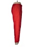 Theory Red Linen Pants Size 6 - photo 4