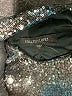 Colleen Lopez Metallic Black Silver Long Sleeve Blouse Size XS - photo 7