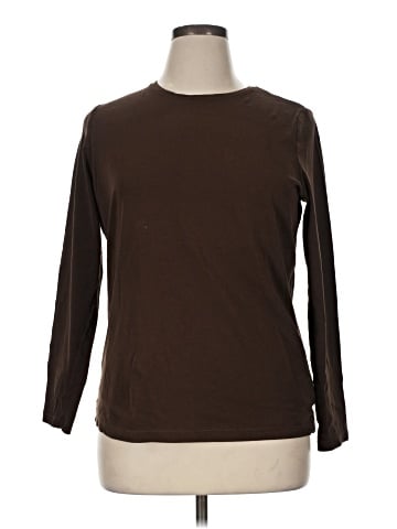 Lauren by Ralph Lauren 3/4 Sleeve T-Shirt (view 1)