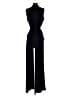 Boston Proper Solid Black Jumpsuit Size 4 - photo 2