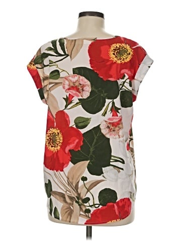 7th Avenue Design Studio New York & Company Short Sleeve Blouse (view 2)