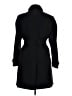 Halston 100% Polyester Black Trenchcoat Size XL - photo 2