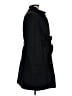 Halston 100% Polyester Black Trenchcoat Size XL - photo 4