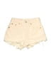 Levi's 100% Cotton Ivory Shorts Size 23 waist - photo 1