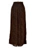 Sienna Sky 100% Polyester Animal Print Brown Casual Pants Size XS - photo 1