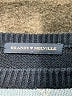 Brandy Melville 100% Cotton Argyle Blue Pullover Sweater Size M - photo 7