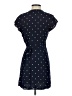 Rails 100% Rayon Polka Dots Blue Casual Dress Size S - photo 2