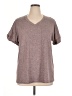 Unbranded Tweed Brown Short Sleeve T-Shirt Size XL - photo 1