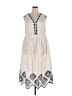 Universal Thread Ivory Casual Dress Size XXL - photo 1