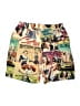 Romwe 100% Polyester Graphic Yellow Board Shorts Size XXL - photo 2