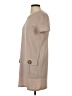 Zara Basic 100% Polyester Tan Casual Dress Size S - photo 5