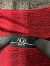 AGB Burgundy Short Sleeve Top Size 1X - photo 7