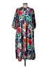 Umgee 100% Polyester Paisley Blue Casual Dress Size M - photo 1