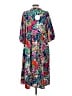 Umgee 100% Polyester Paisley Blue Casual Dress Size M - photo 2
