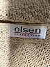 Olsen Tan Cardigan Size 16 - photo 7