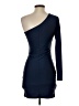 Superdown Solid Blue Cocktail Dress Size S - photo 2
