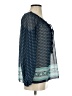Sophie Max 100% Polyester Teal Long Sleeve Blouse Size S - photo 4