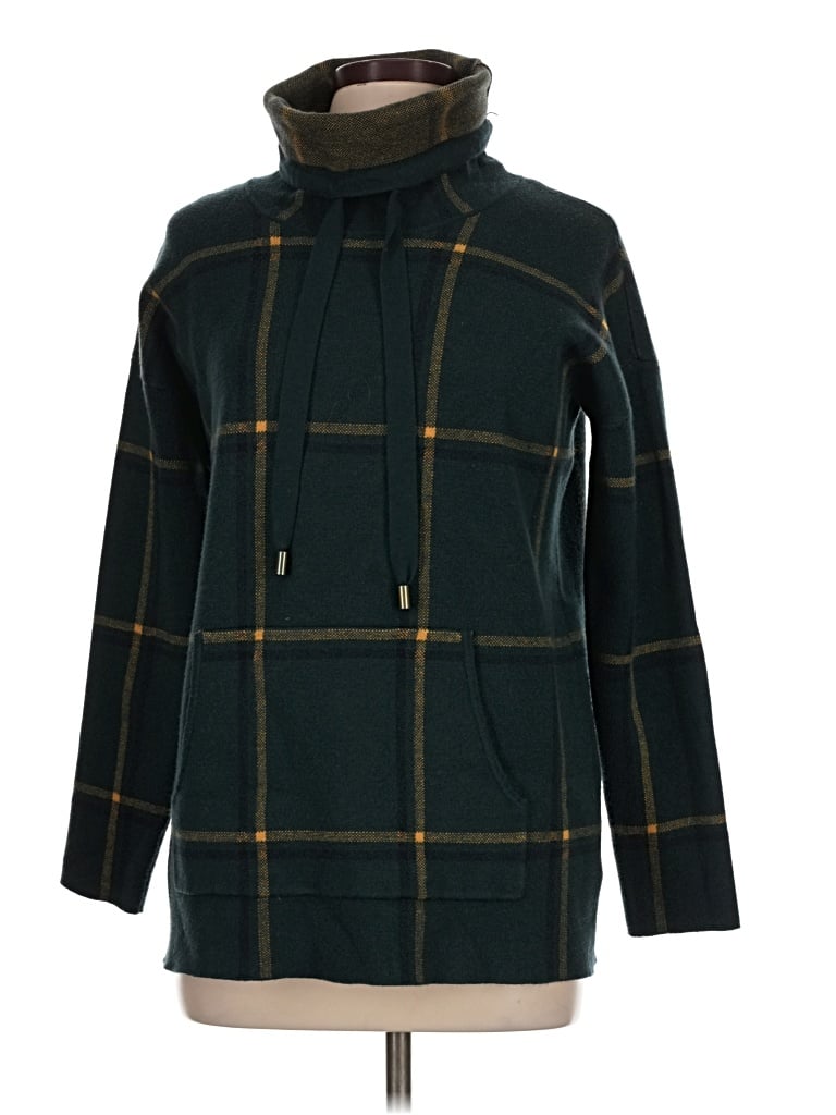 Pre-owned Max Studio Pullover Sweater In Green