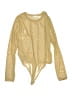 Good American Gold Long Sleeve Top Size Med (2) - photo 1