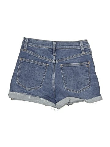 Madewell High-Rise Denim Shorts in Quintell Wash: TENCEL&trade; Lyocell Edition (view 2)