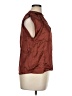NATION LTD Solid Brown Sleeveless Blouse Size XL - photo 4