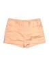 Alice + Olivia Solid Orange Shorts Size 4 - photo 1