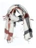 Free People 100% Polyester Plaid White Scarf One size - photo 1
