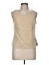 Kathy Ireland 100% Polyester Tan Sleeveless Blouse Size M - photo 1