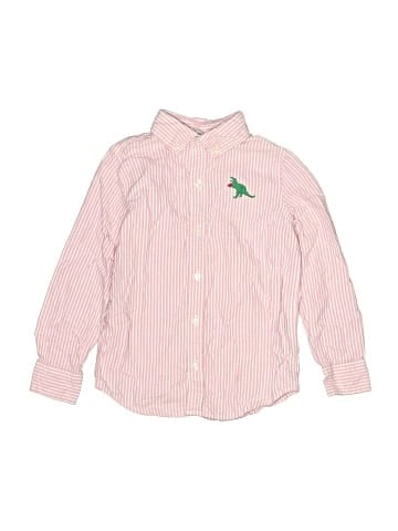 Janie and Jack Long Sleeve Button-Down Shirt (view 1)