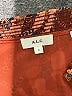 A.L.C. Paisley Brown Long Sleeve Silk Top Size 2 - photo 7