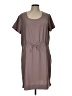 32 Degrees 100% Polyester Solid Gray Casual Dress Size L - photo 1