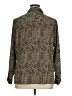 Notations Animal Print Brown Long Sleeve Blouse Size 1X - photo 2