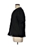 CeCe 100% Cotton Black Short Sleeve Blouse Size L - photo 5