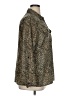 Notations Animal Print Brown Long Sleeve Blouse Size 1X - photo 4