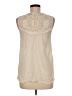 Hinge Ivory Sleeveless Blouse Size M - photo 2