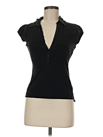 Donna Karan New York Short Sleeve Polo (view 1)