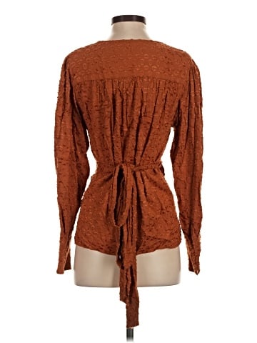 BCBGMAXAZRIA Long Sleeve Blouse (view 2)