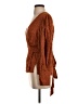 BCBGMAXAZRIA 100% Rayon Brown Long Sleeve Blouse Size XS - photo 5