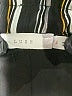 Lush 100% Polyester Stripes Black Shorts Size S - photo 3