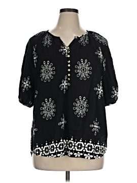 Assorted Brands 3/4 Sleeve Blouse