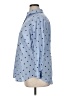 Talbots Polka Dots Blue Long Sleeve Button-Down Shirt Size 1X - photo 5